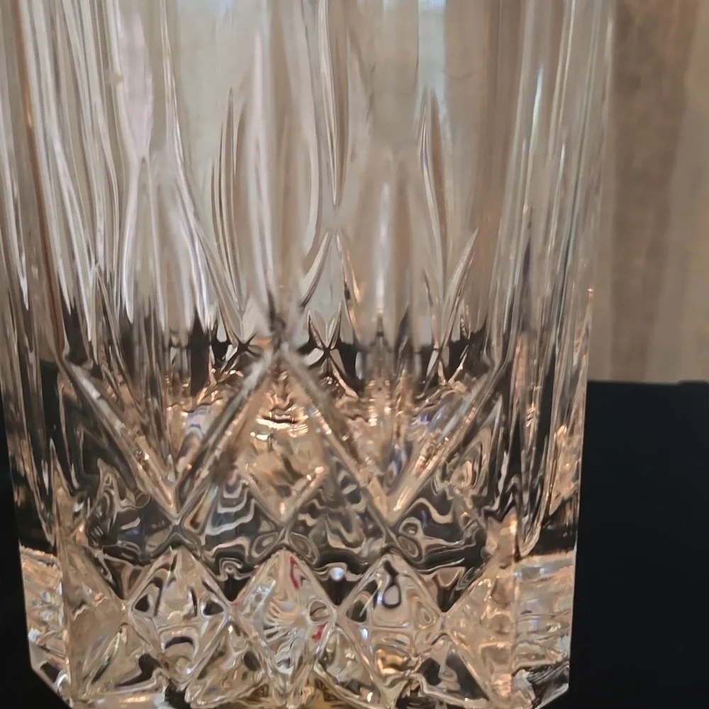 Vintage Cristal D'Arques-Durand Provence‎ Square Crystal 9 In Tall Decanter